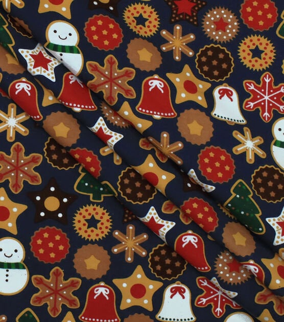 Christmas Cookies Super Snuggle Flannel Fabric