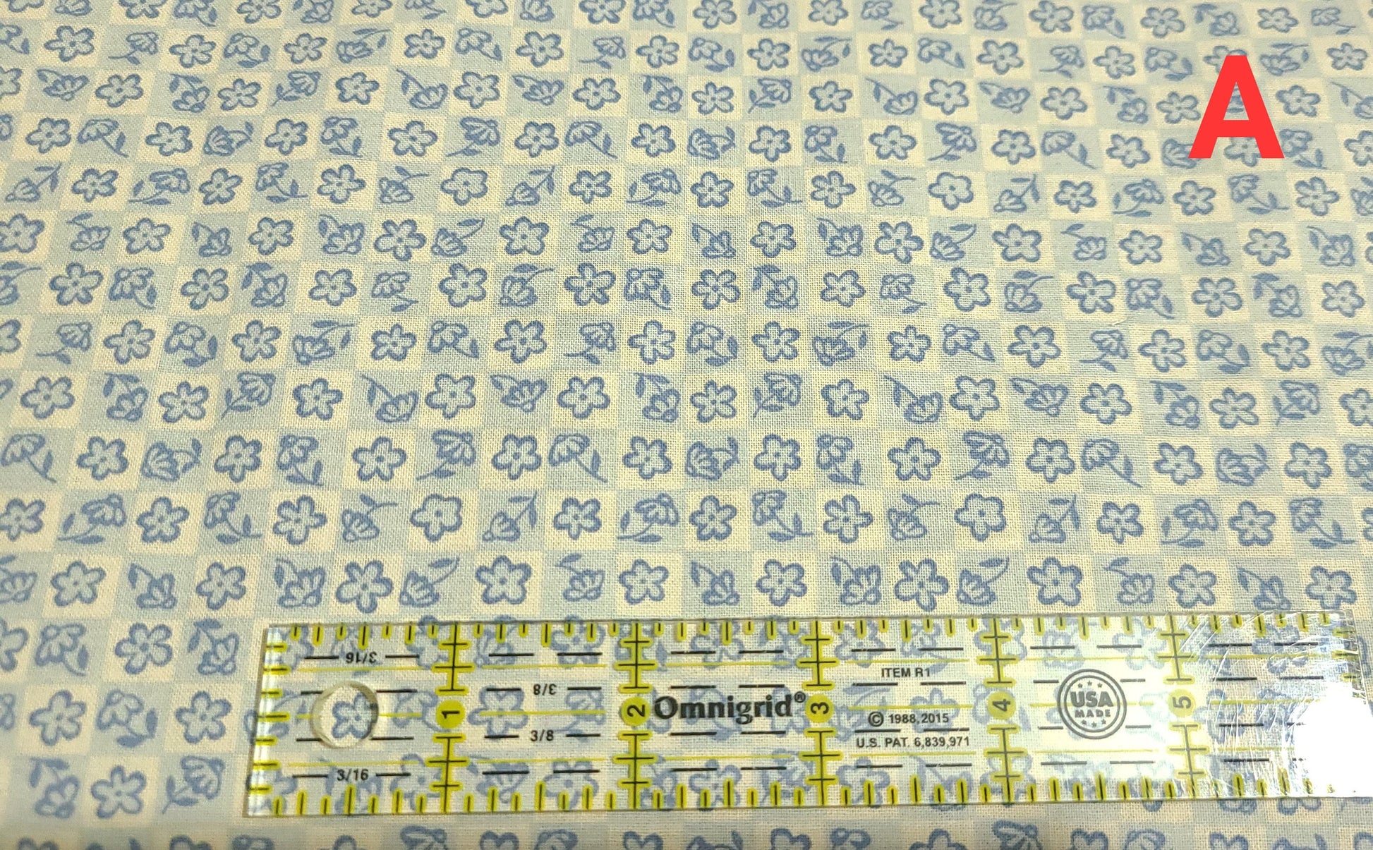 Hope chest clearance blue florals 100% Cotton fabric by the yard