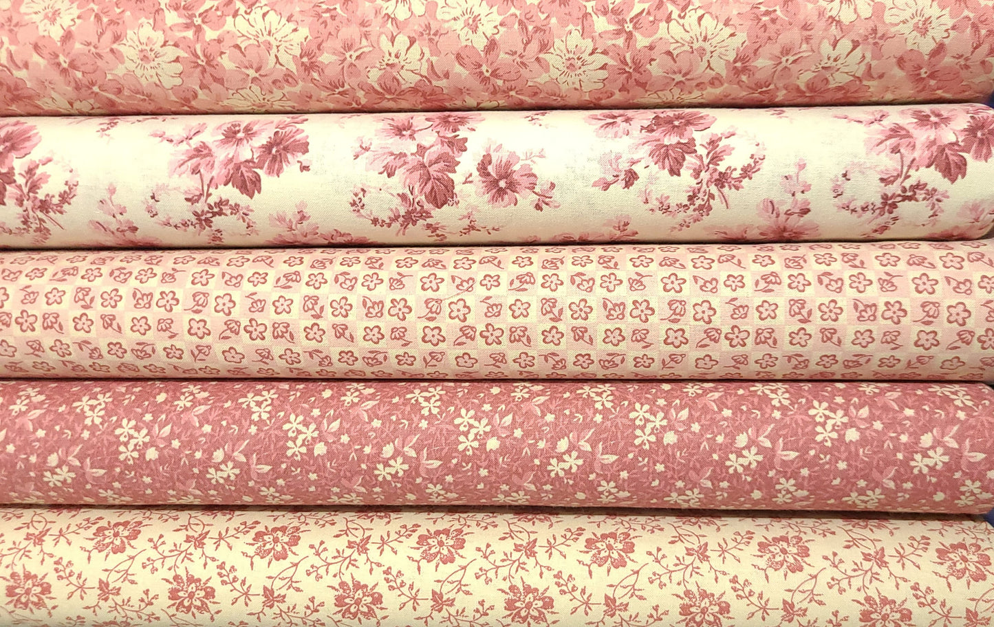 Hope chest clearance pink florals 100% Cotton fabric by the yard